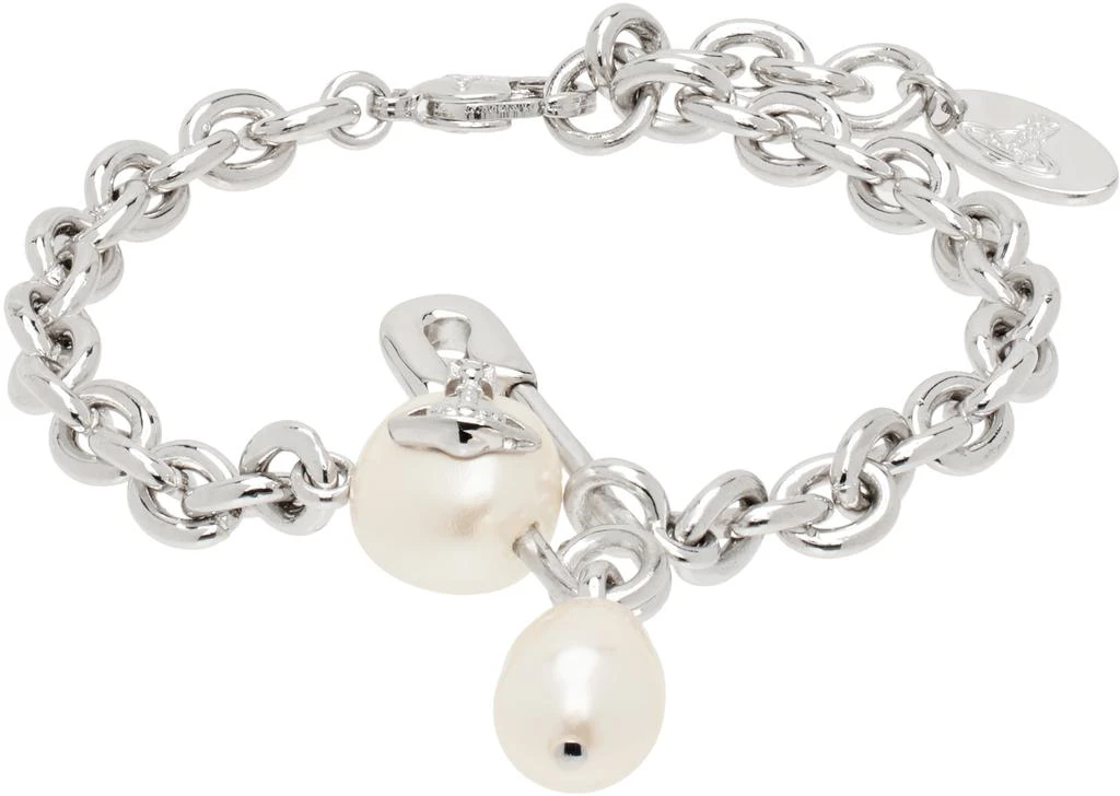 Vivienne Westwood Silver Claude Small Bracelet 1
