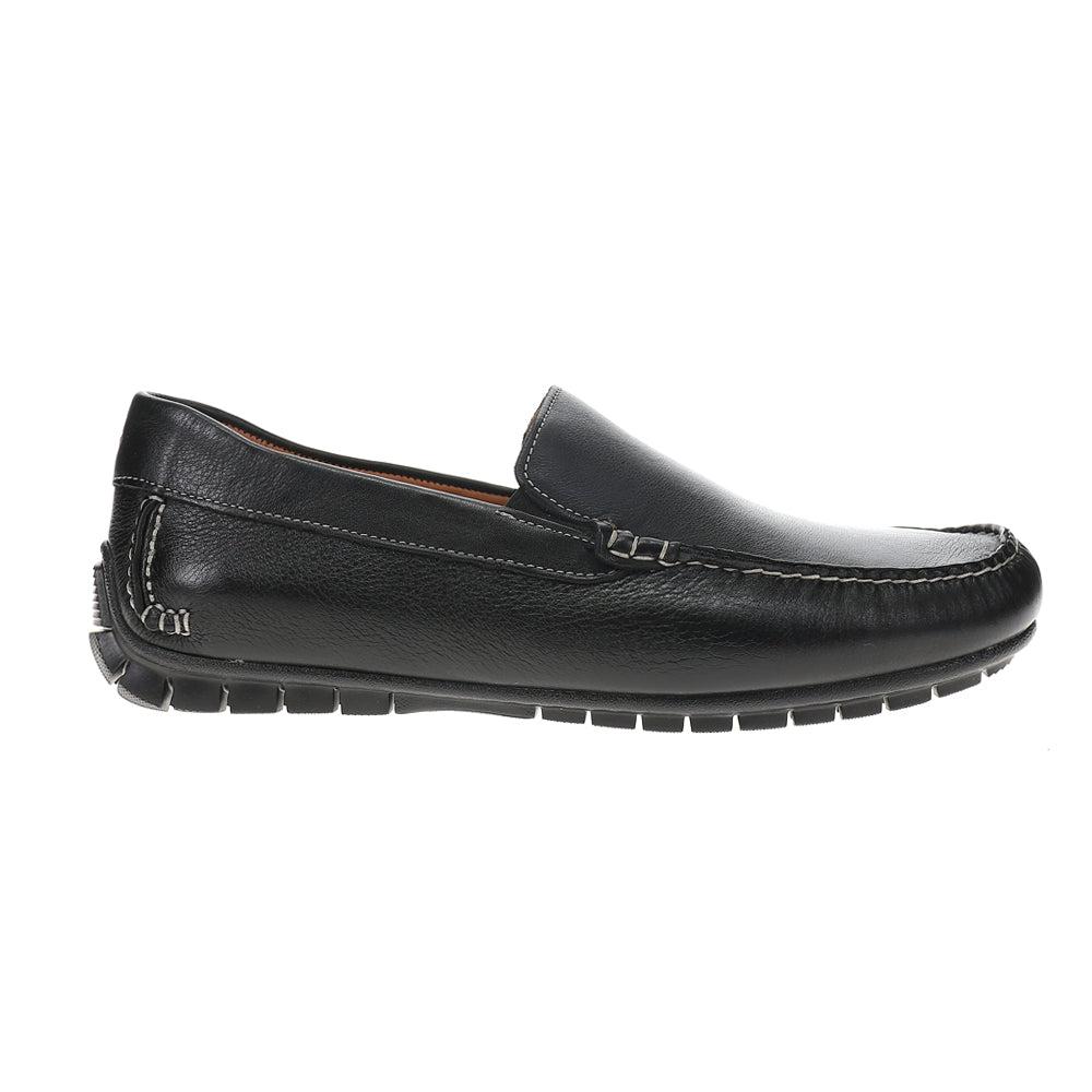Johnston & Murphy Cort Ven Slip On Moc Toe Dress Shoes