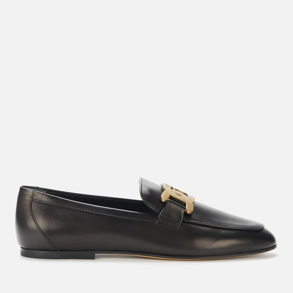 undefined TOD'S WOMEN'S KATE LEATHER LOAFERS - BLACK