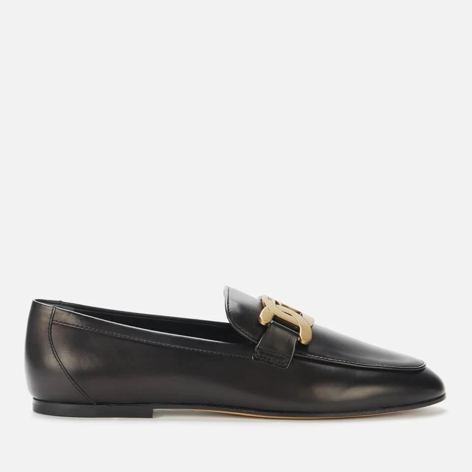 undefined TOD'S WOMEN'S KATE LEATHER LOAFERS - BLACK 1