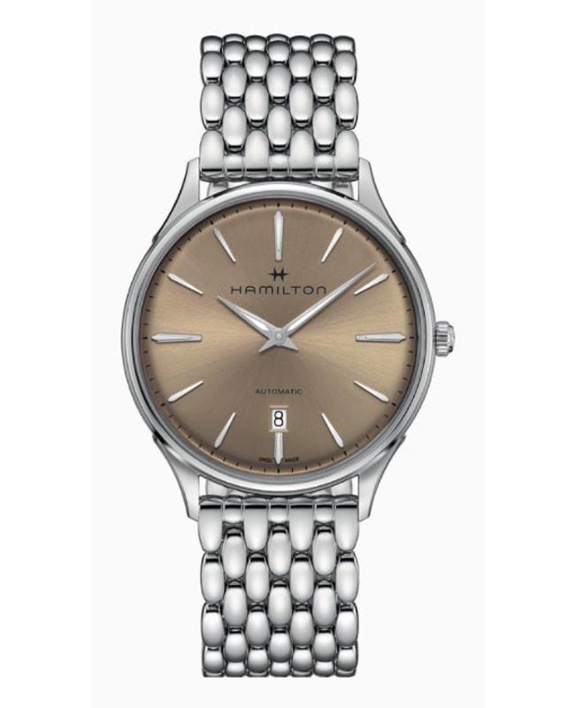 Hamilton Hamilton Jazzmaster Thinline Auto Beige Dial Steel Men's Watch H38525121