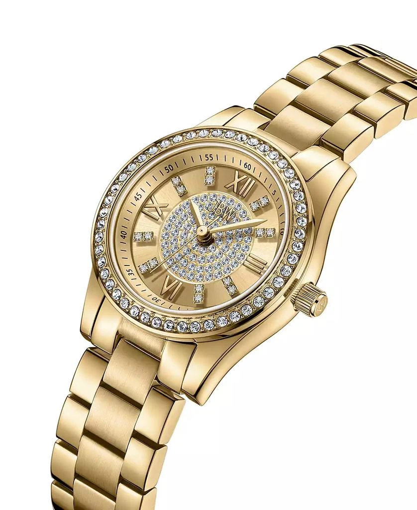 Jbw Women's Mondrian 28 Quartz 18k Gold Plated Stainless Steel Watch 3