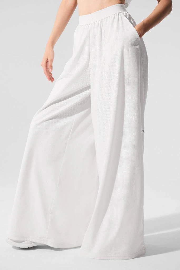Alo Mesh Mirage Trouser - White 3