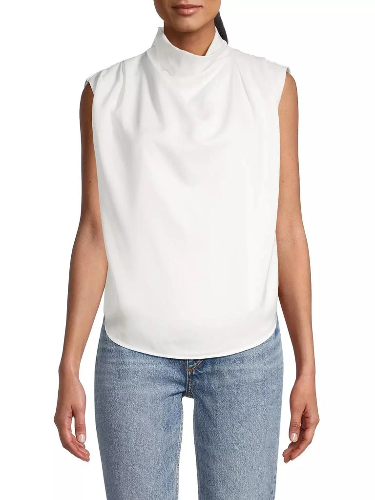 Modern Citizen Allegra Sleeveless Draped Blouse 3