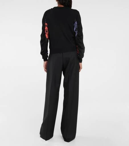 Salvatore Ferragamo Floral virgin wool cardigan 3