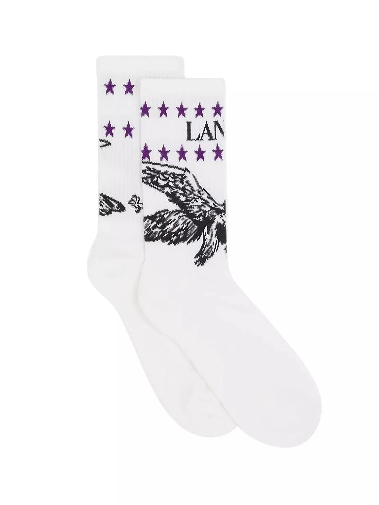 Lanvin Lanvin x Future Eagle Logo Socks 1