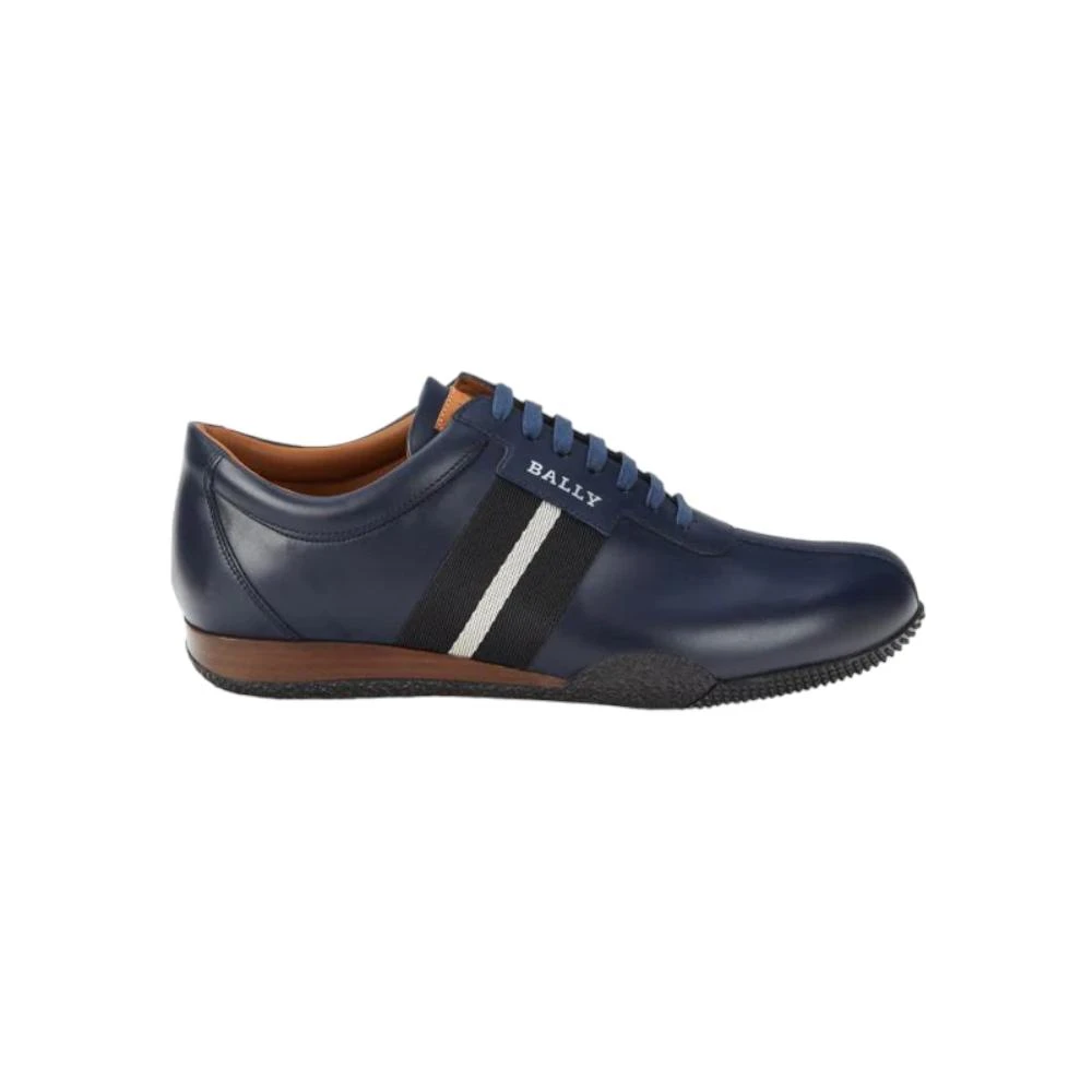 Bally Frenz Men's 6230487 Ink Leather Sneakers 2