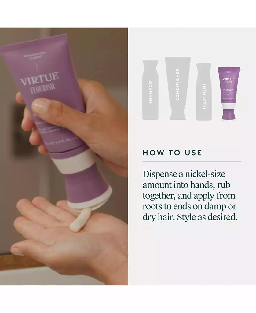 VIRTUE Flourish Thickening Styling Treatment, 4 oz. 11