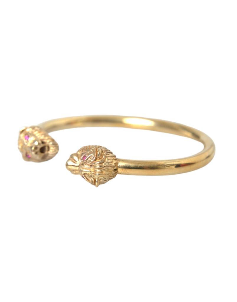 Nialaya CZ Lion Bangle Bracelet Women's Women
