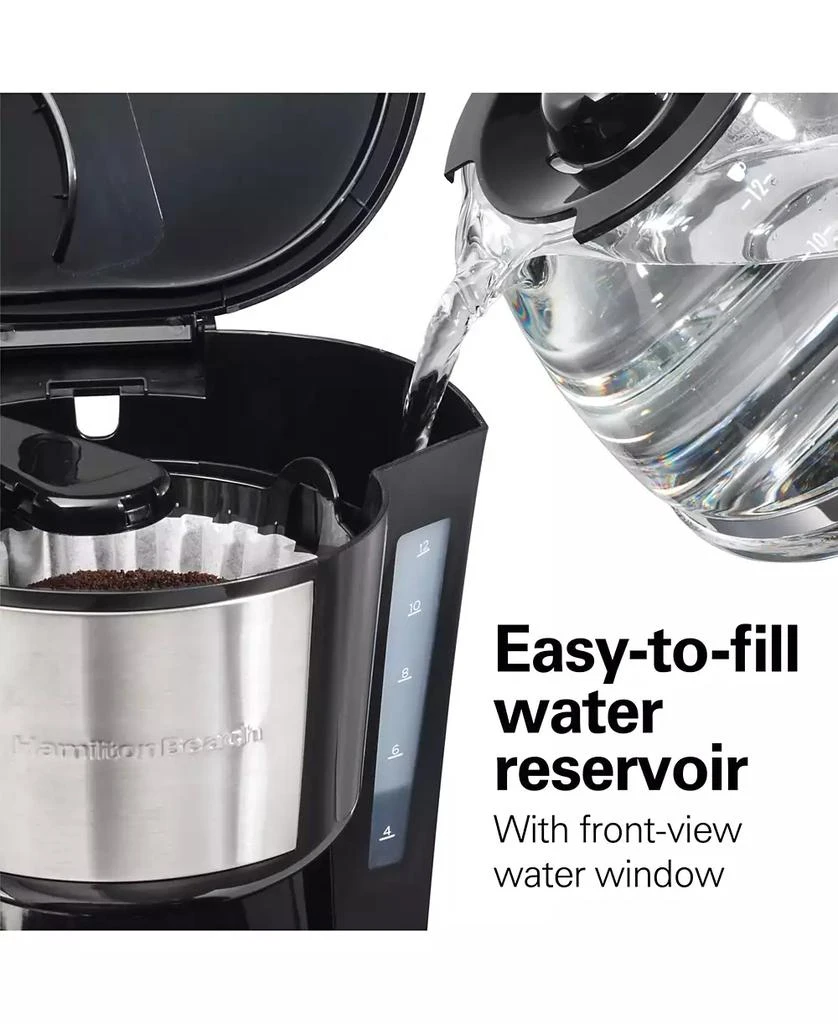 Hamilton Beach Programmable 12 Cup Coffee Maker - 49630G 7