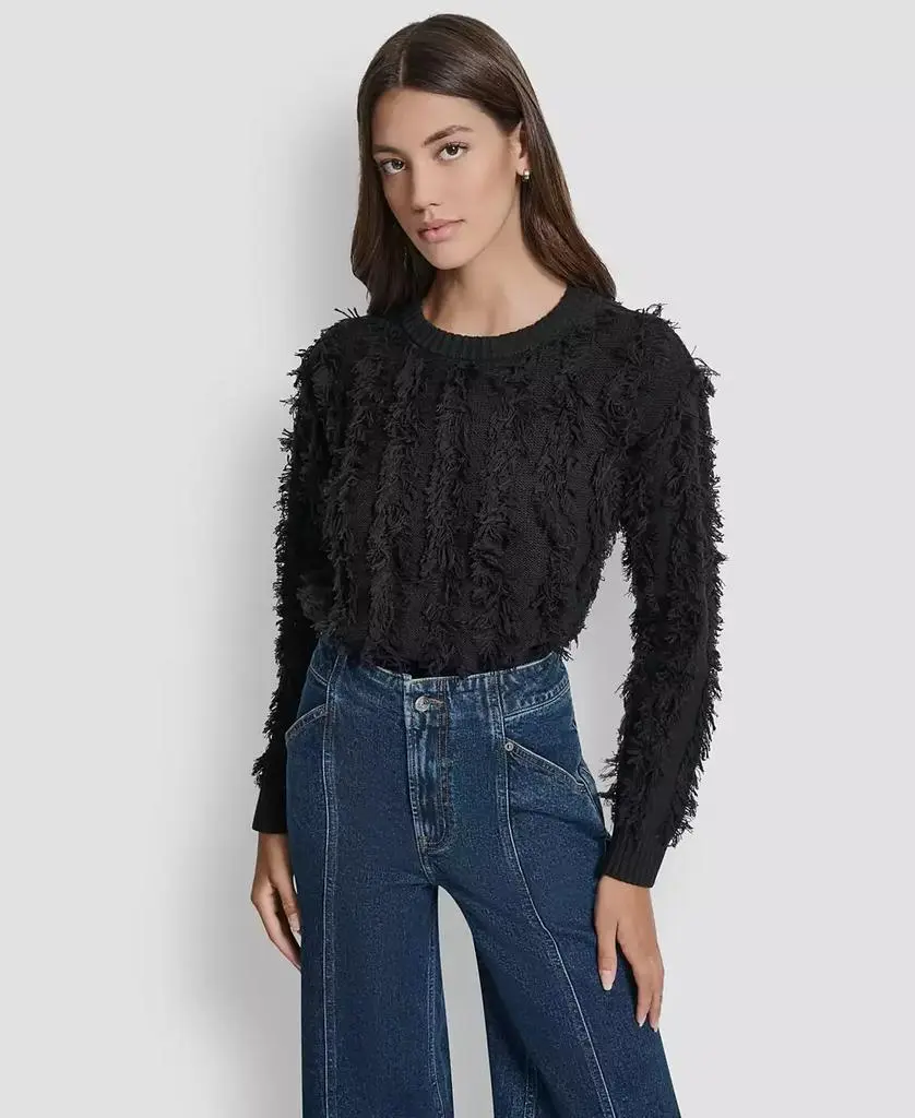 DKNY Women's Long Sleeves Sweater