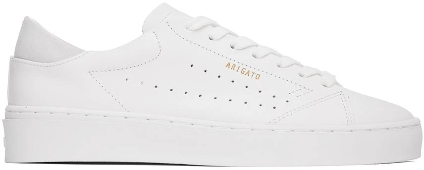 Axel Arigato White & Gray Court Sneakers 1