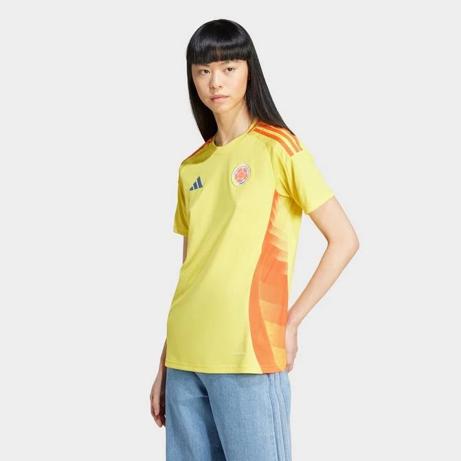 Adidas Women's adidas Colombia 2024 Home Soccer Jersey 1