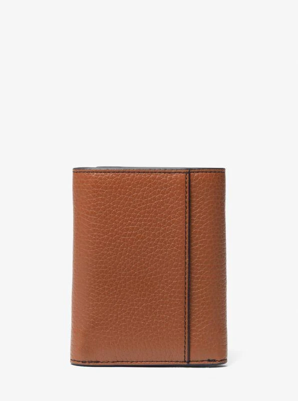 Michael Kors Hudson Pebbled Leather Tri-Fold Wallet 3