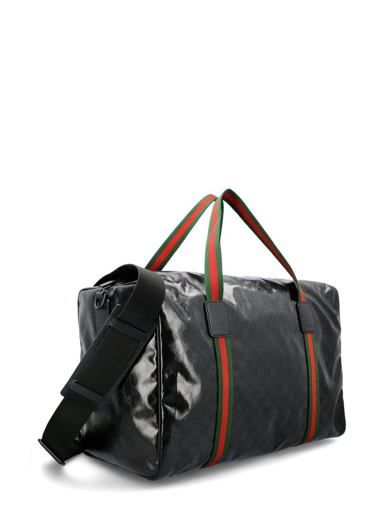 Gucci Gucci Web Detailed Large Duffle Bag 3