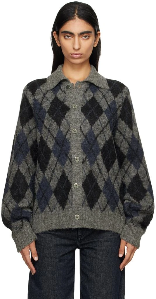 Our Legacy Gray Evening Cardigan 1
