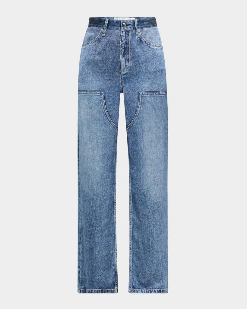 Rag & Bone Miramar Satin Logan Carpenter Jeans 1