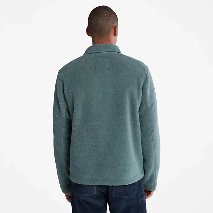 Timberland Fleece Overshirt for Men in Green 2
