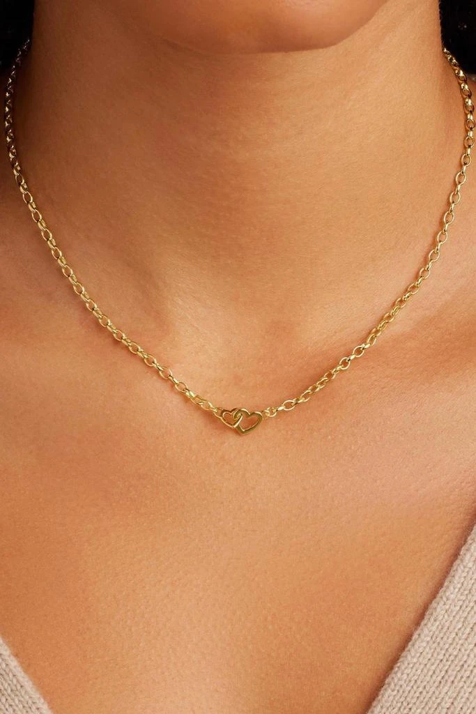 Gorjana Gorjana - Women
s Parker Heart Mini Necklace 2