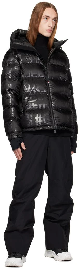Moncler Black Isorno Down Jacket 5