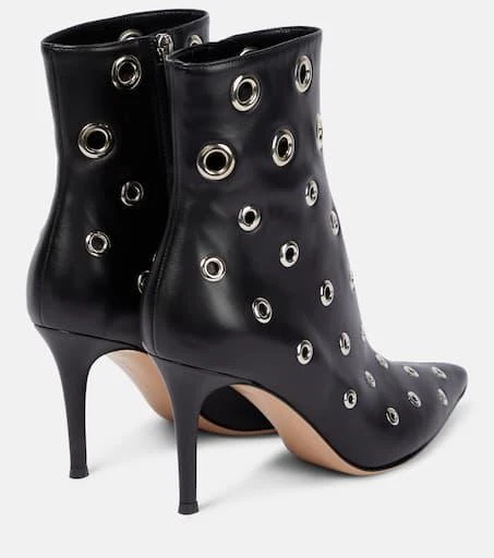 Gianvito Rossi Lydia 85 leather ankle boots 3