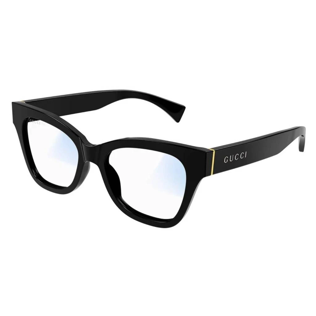 Gucci Clear Photochromic with Blue Control Cat Eye Ladies Sunglasses GG1133S 005 52 1