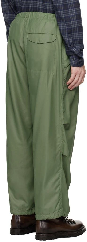 BEAMS PLUS Khaki MIL Micro Mesh Trousers 3