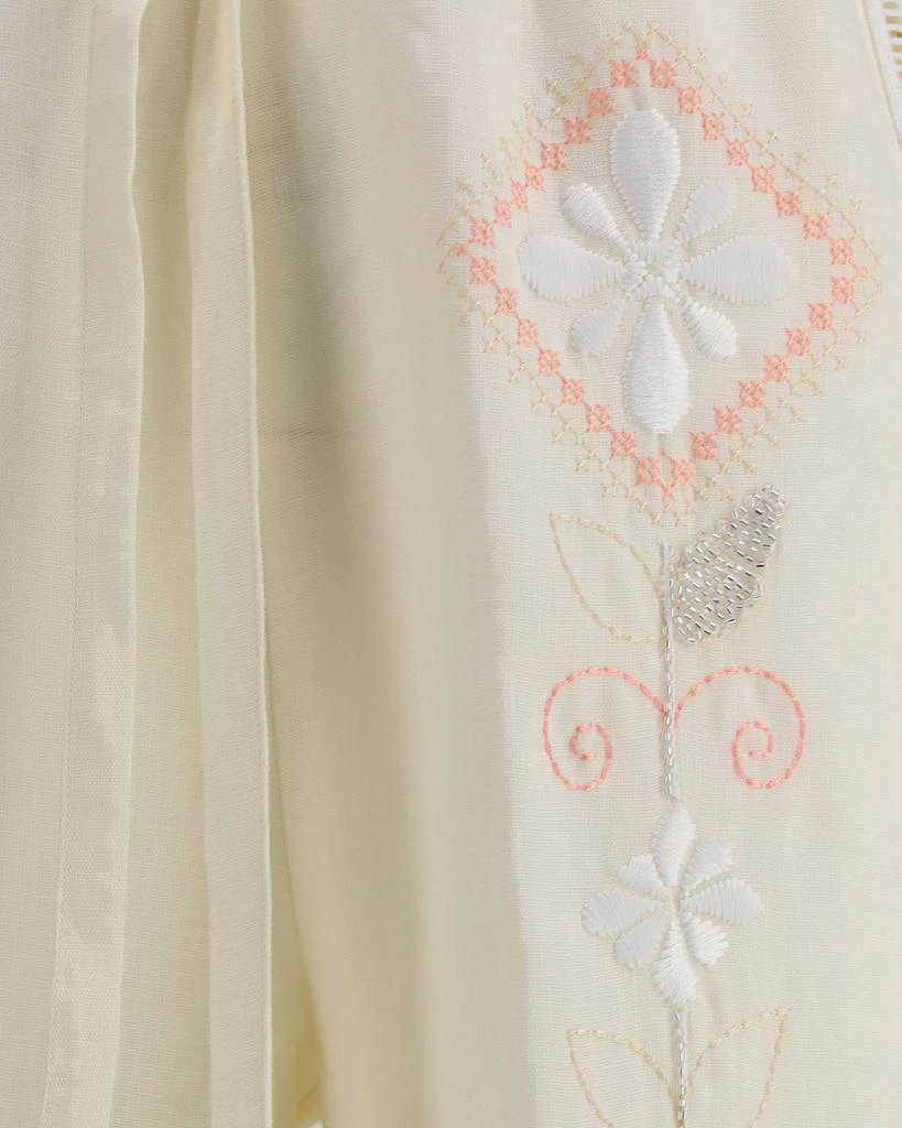 FORTE_FORTE Embroidered linen Pants 3