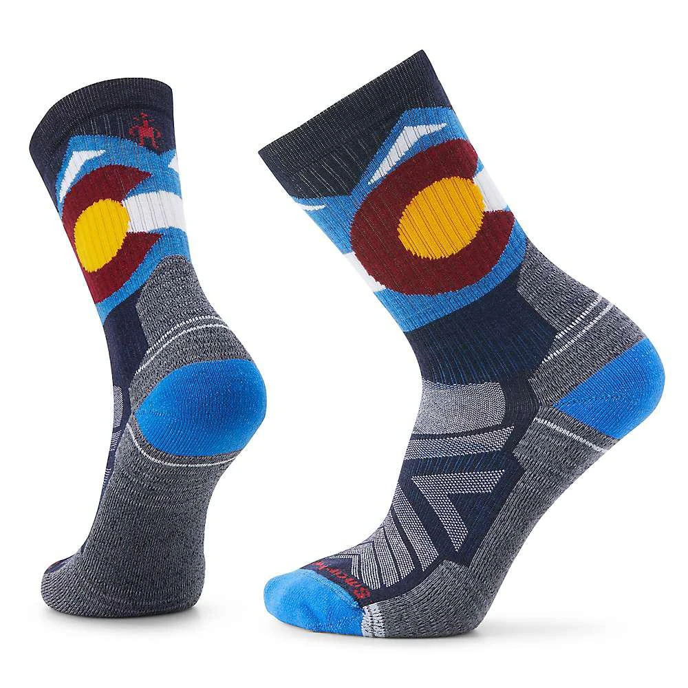 SmartWool Men's Hike Light Cushion Colorado Crew Sock 1