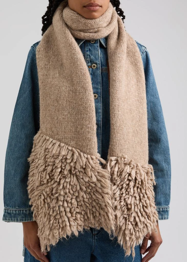 Loewe Alpaca-blend scarf 2