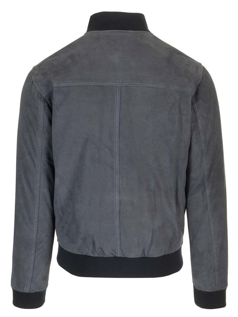 VALSTAR Dark Blue valstarino Suede Jacket