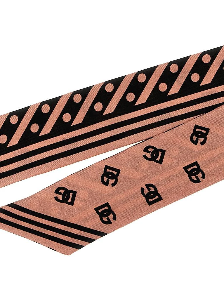 Dolce & Gabbana Dolce & Gabbana All-Over Logo Printed Scarf 3