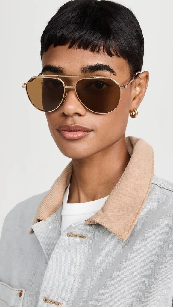 Dolce & Gabbana DG2302 Aviator Sunglasses 2