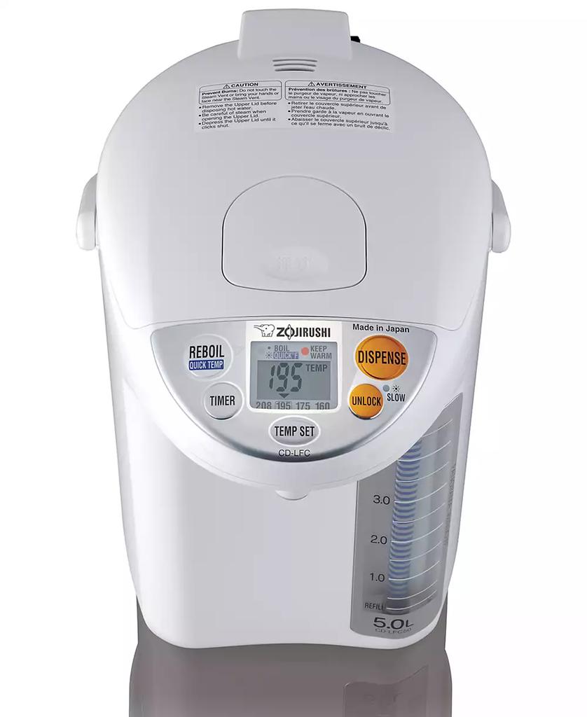 Zojirushi CD-LFC50WA 5L Panorama Window Micom Water Boiler & Warmer