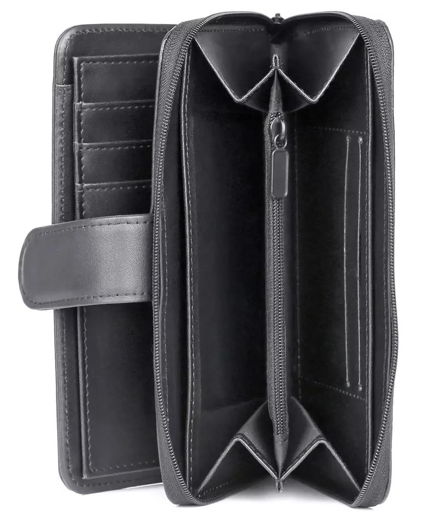 Julia Buxton Women's Mini Heiress Checkbook Wallet 3