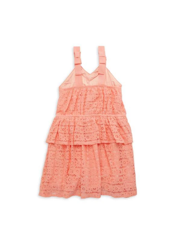 BCBG Girl's Layered Lace Dress 2