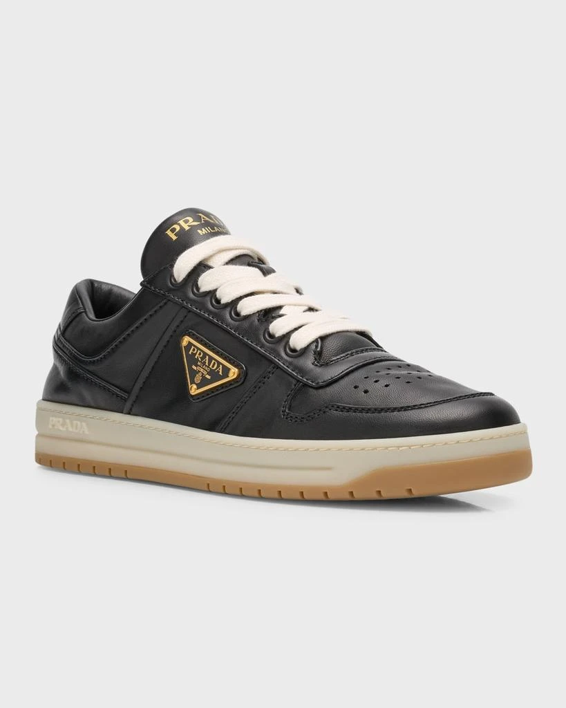 Prada Leather Low-Top Sneakers 4