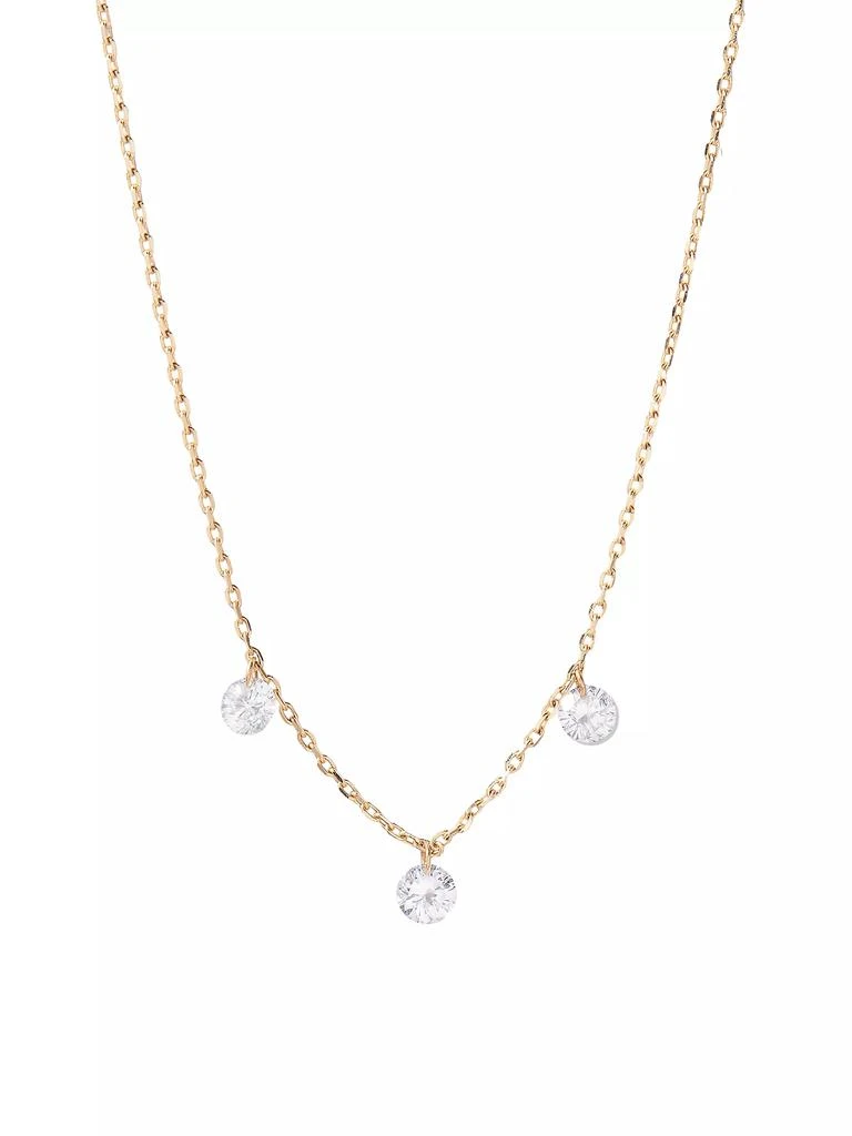 brook & york Layla 14K Yellow Gold & 0.22 TCW Lab-Grown Diamond Necklace 1