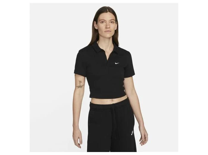 NIKE W NSW ESSNTL SS POLO CRP TOP