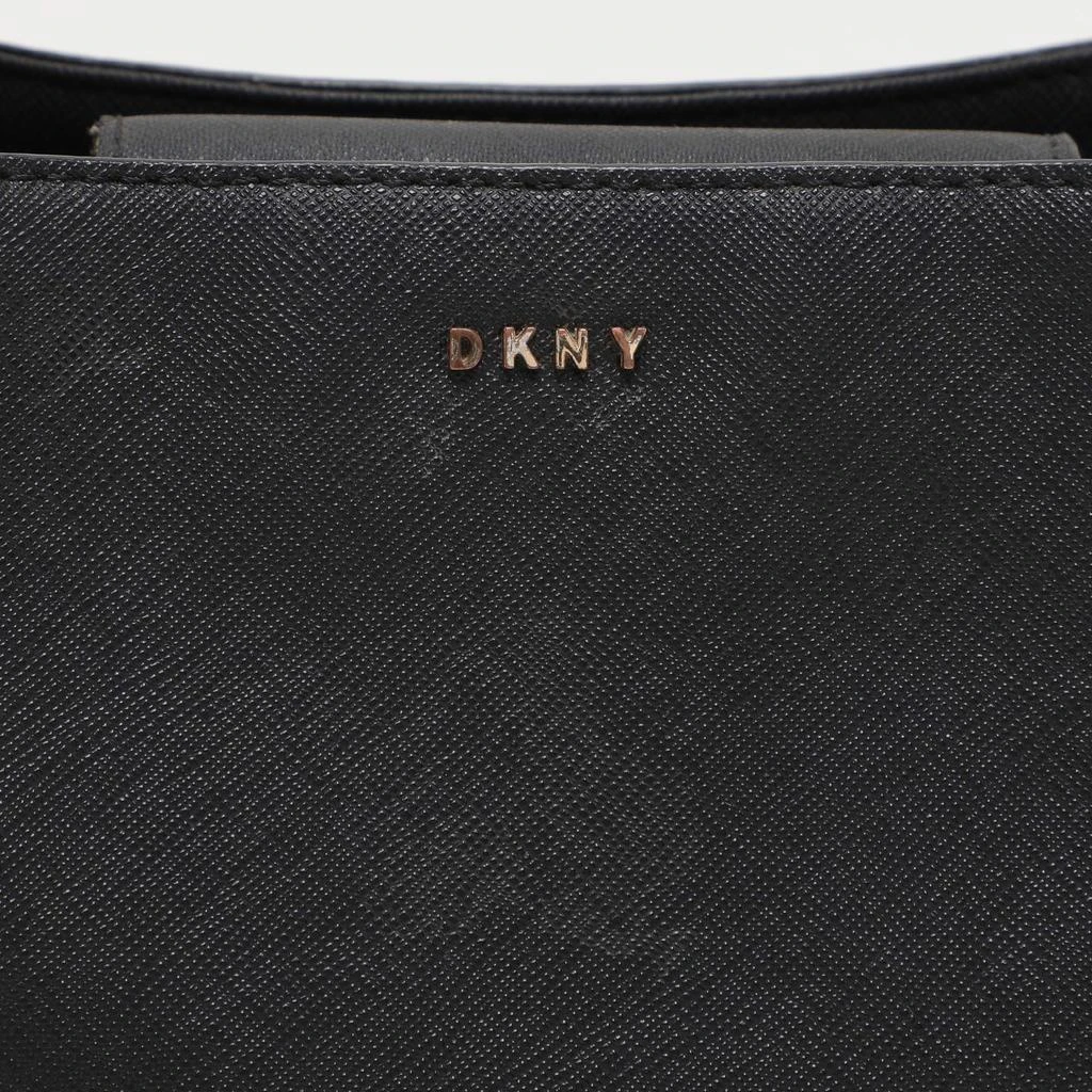 DKNY DKNY Black Saffiano Leather Bryant Park Bucket Bag 5