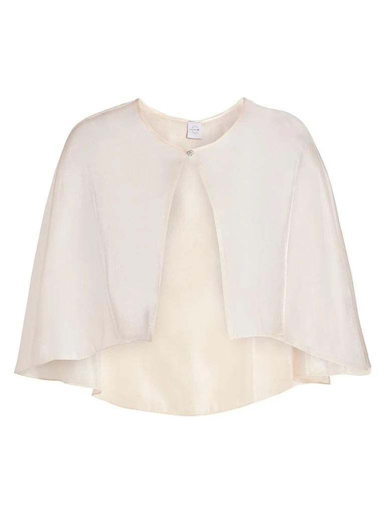 Carolyn Rowan Collection Satin Short Cape