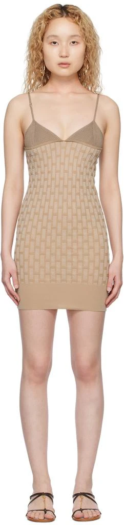 Shop Beige Le Raphia 'La Robe Maille Tecido' Minidress on Sale at  BeyondStyle  Get 86% Off Beige Le Raphia 'La Robe Maille Tecido' Minidress  with Limited-Time Flash Deals, Exclusive Discounts, and