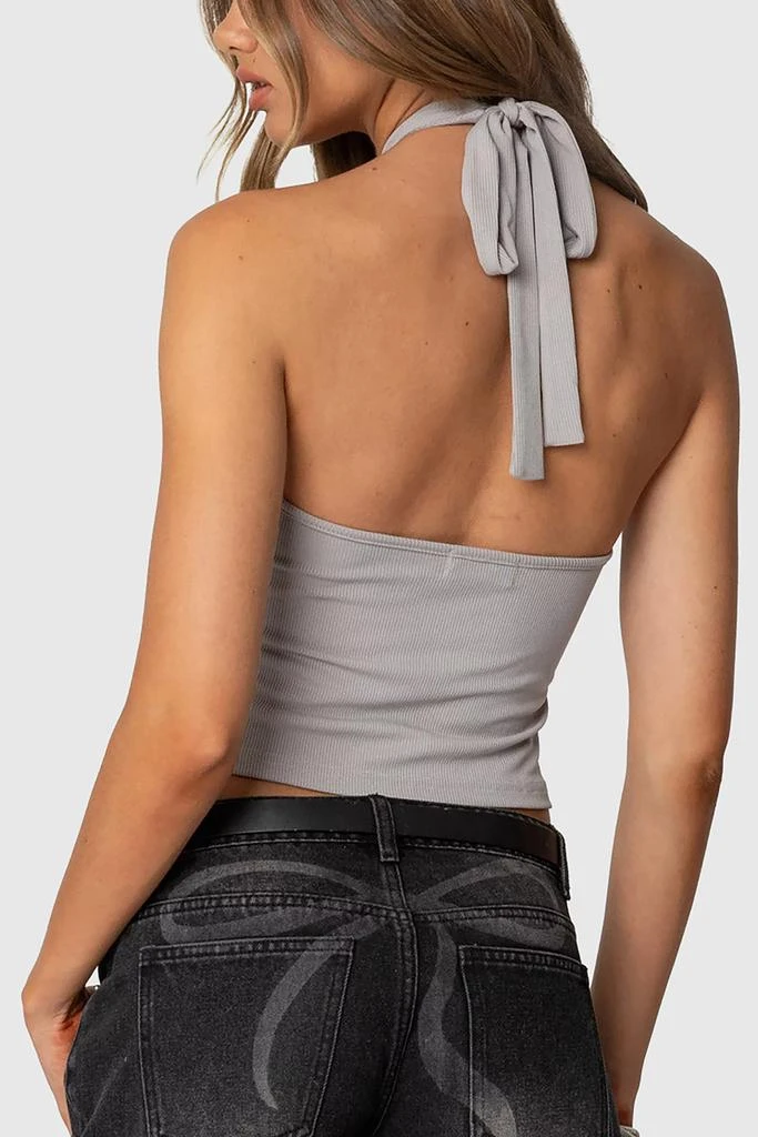 Edikted Edikted Reissa Criss Cross Halter Top 2