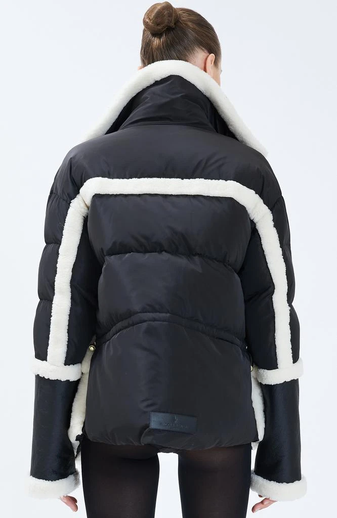 Nicole Benisti Womens Garnier Shearling Puffer Jacket 4