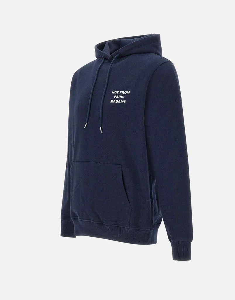 Drôle de Monsieur ‘ Le Hoodie Slogan’ cotton sweatshirt 4