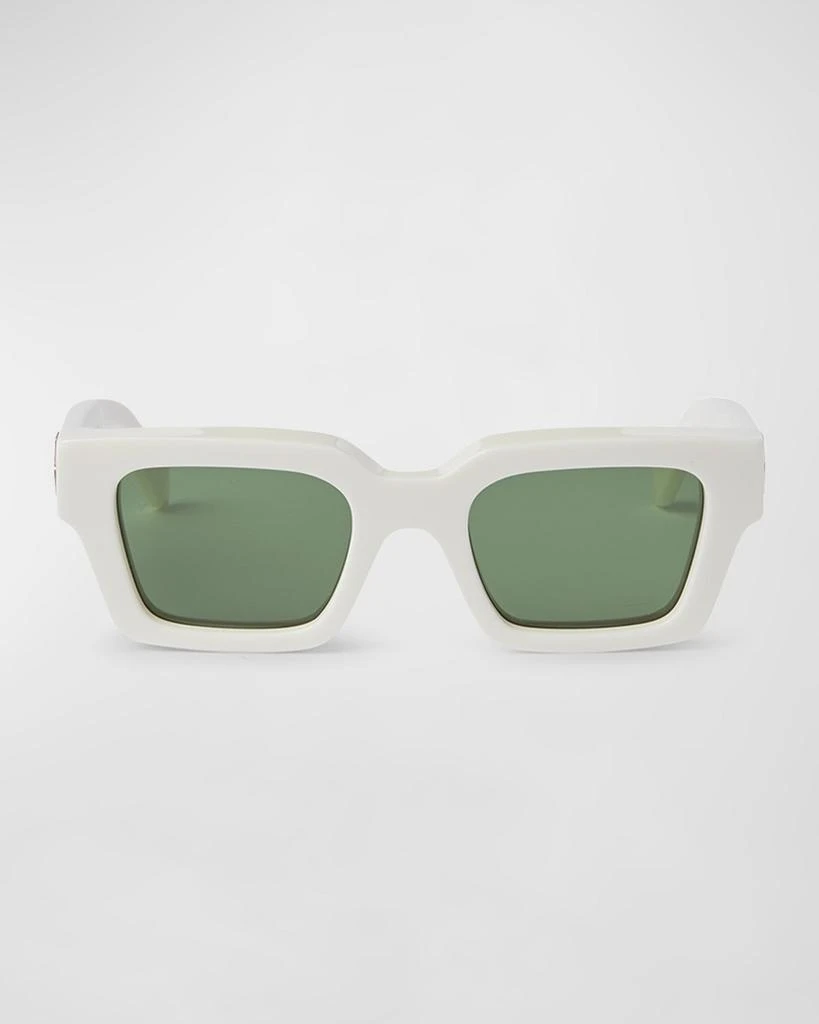 Off-White Men's Virgil Arrows Acetate Square Sunglasses 2