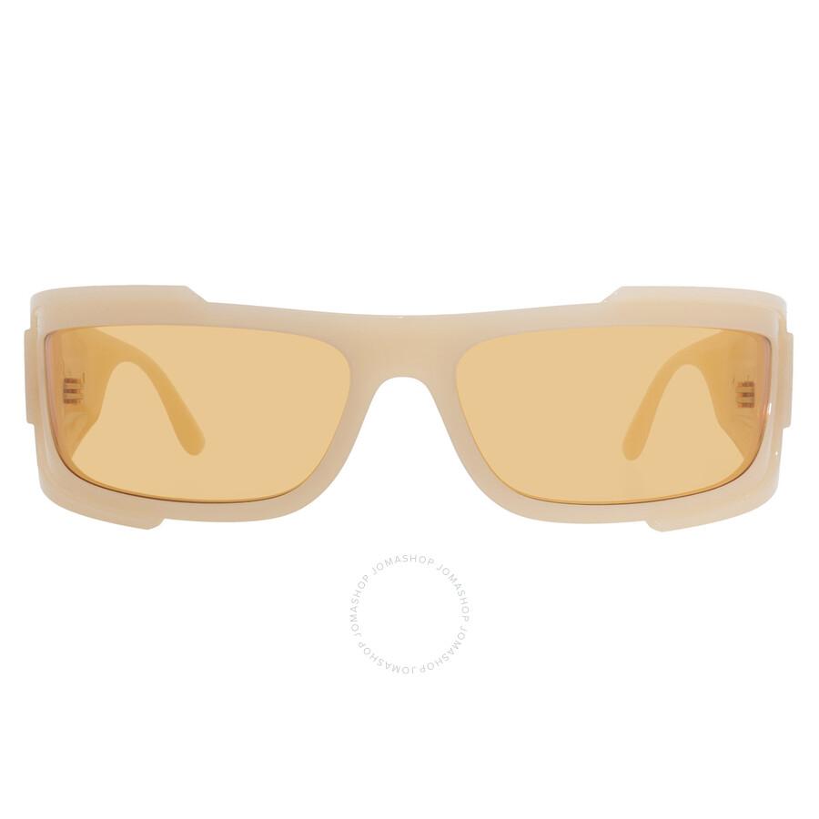Versace Dark Orange Wrap Ladies Sunglasses VE4446 5413/7 67