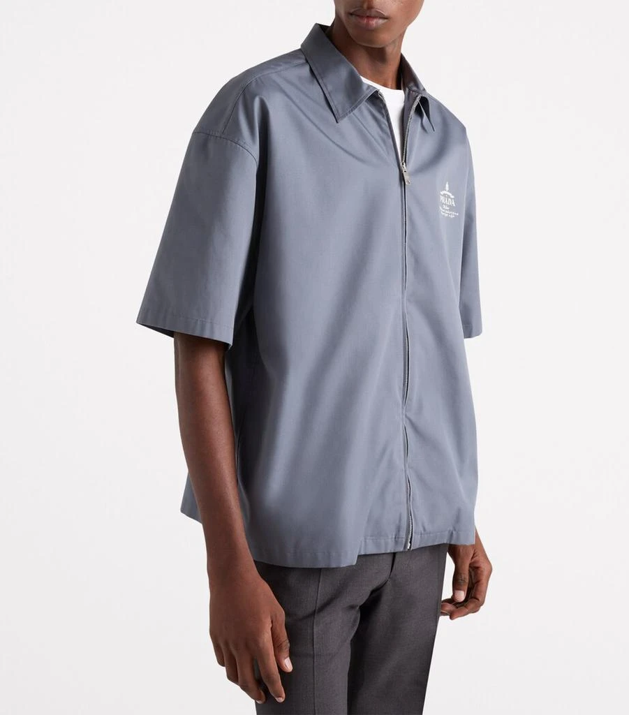 Prada Technical-Cotton-Blend Shirt 3