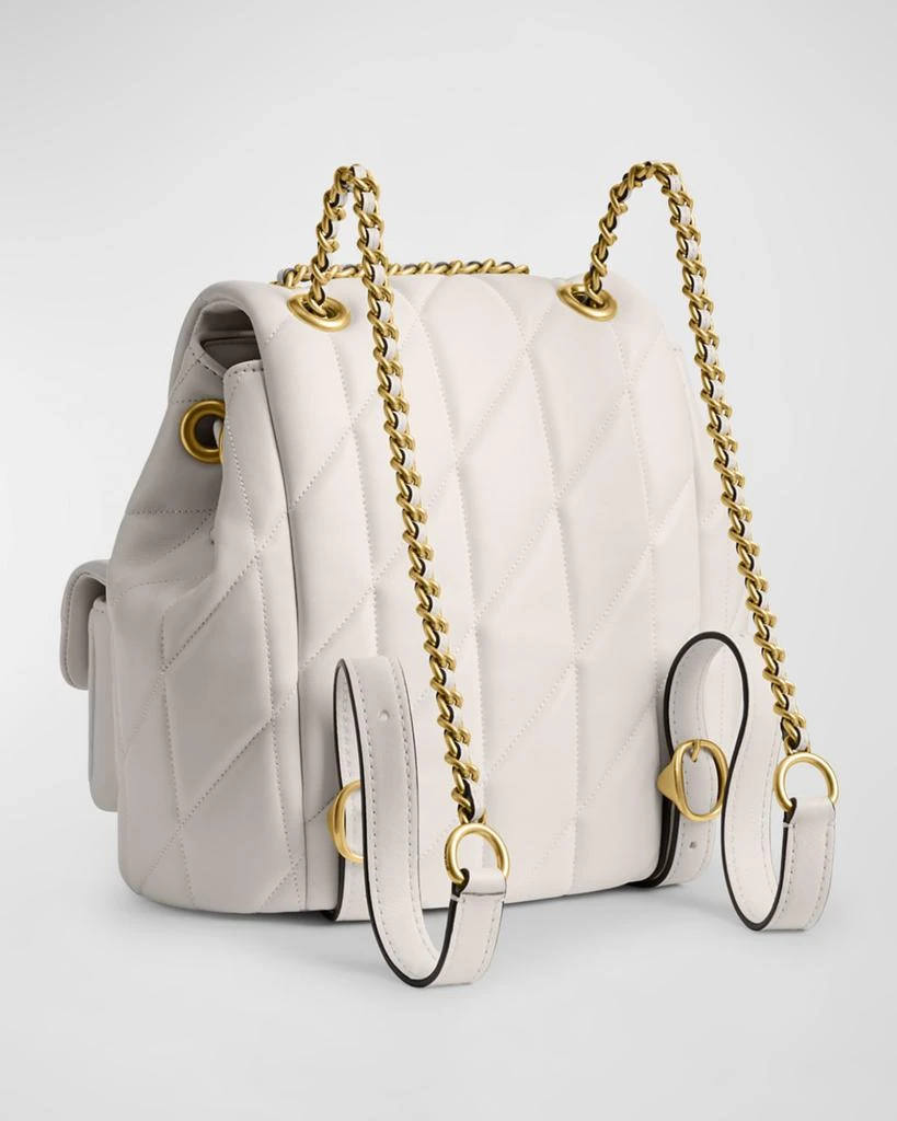 Coach Tabby Quilted Leather Backpack 7