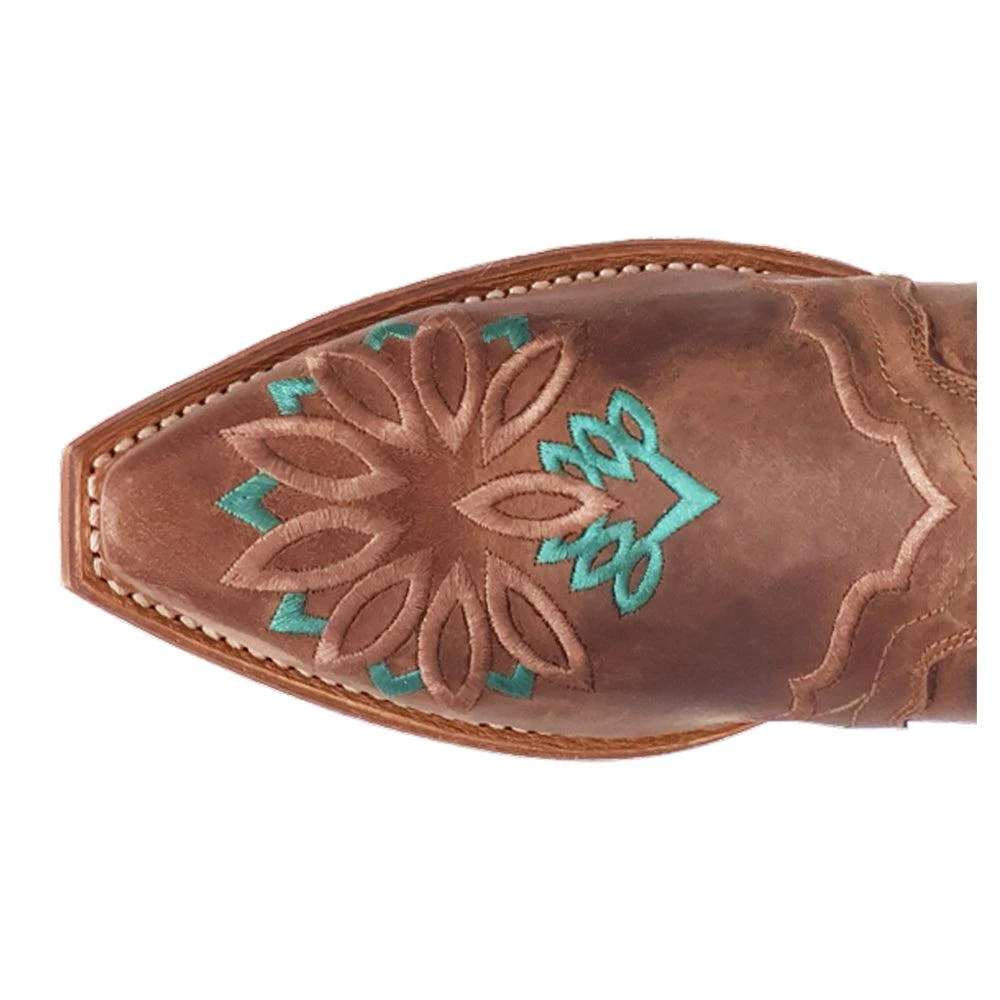 Laredo Filly Embroidered Snip Toe Cowboy Boots 4